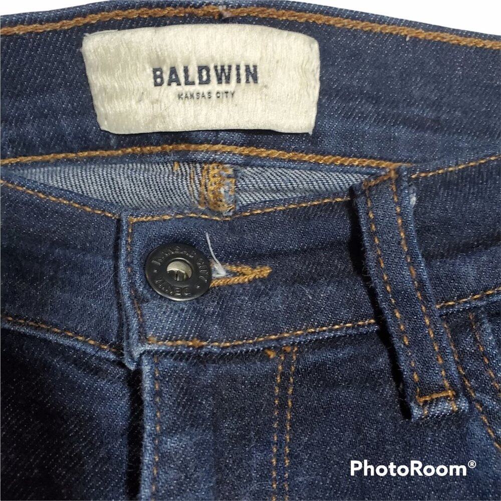 Baldwin | Karlie High Rise Cropped Skinny Jeans in Bliss | Size 25 - Picture 2 of 9